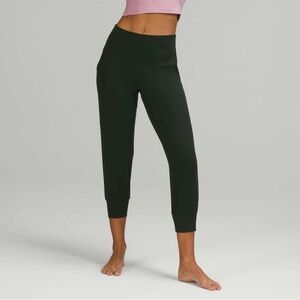 Lululemon Athletica Smoked Spruce Cropped Jogger